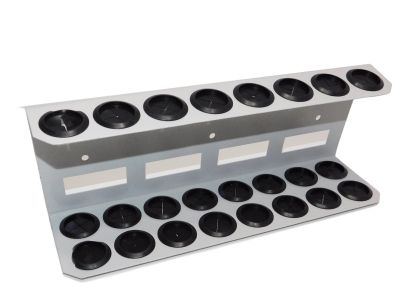 TUBE HOLDSTER™ RACK, 18 PLACE, FOR TAPPED POWERSPIN FX AND LX CENTRIFUGES