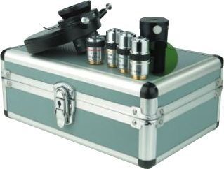 PHASE SET W/ INFINITY PLAN PHASE 10X-40X-100X OBJECTIVES, TURRET CONDENSER WITH 