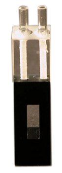 QUARTZ, SQUARE, 10X4X12 MM, 0.48 ML, UV-VIS , EACH