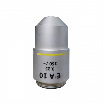 10X DIN ACHROMAT OBJECTIVE, N.A. 0.25