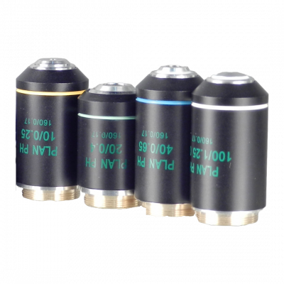 10X PLAN PHASE DIN OBJECTIVE, NA: 0.25