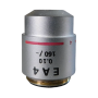 4X DIN ACHROMAT OBJECTIVE, N.A. 0.10